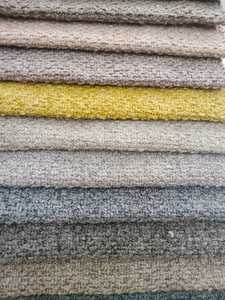 Boucle เบาะโซฟาตกแต่งบ้านผ้า Boucle-Fabric โพลีเอสเตอร์ผ้าฝ้ายขนแกะสีเทาผ้าสำหรับเฟอร์นิเจอร์ - Product Image 5