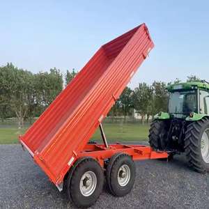 Offre Spéciale tracteur de remorque de ferme hydraulique de ferme d'agriculture 2 tonnes mini remorque de ferme de 5 tonnes - Product Image 2