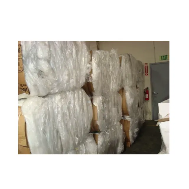 Factory Price Virgin High Density Polyethylene HDPE LDPE LLDPE GPPS PP PE Natural Plastic Film Scrap