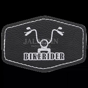 Patch en cuir vierge avec adhésif, votre logo ou tout autre design, qualité supérieure, patchs personnalisés neufs - Product Image 2