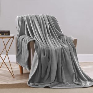 Chăn nỉ flanel chất liệu <span class=keywords><strong>polyester</strong></span> 100%, màu trơn, mềm mại, thoải mái, thân thiện với da, khuyến mãi nóng 2025, bán buôn - Product Image 3