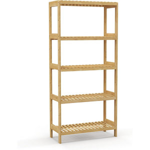 ชั้นวางของหวายไม้ไผ่สำหรับจัดระเบียบในบ้าน - Product Image 1