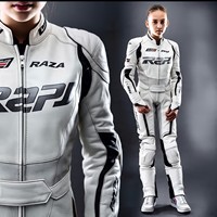 Einzigartiger Teen Girl Moto Leder anzug, passend, benutzer definierte Farben, körpers pezi fische Rüstungs platzierung, Logos, Stickerei & Patch-Layout