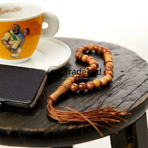 คลาสสิกอิสลาม tasbih Mala ช่างฝีมือทำลูกปัดอธิษฐานสำหรับการทำสมาธิทุกวัน zikr และของขวัญ-การออกแบบที่ทันสมัยโดย tradebyd - Product Image 1