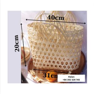 Helen panier en bambou naturel coffret cadeau design solide et durable-panier en rotin bambou naturel avec nouveau design solide et durable - Product Image 1