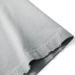 Camisetas de Alta Calidad para Hombre, Talla Grande, Lavado Ácido, Coloridas, Estilo Desgastado, Decoloradas por el Sol, 2026 - Product Image 4