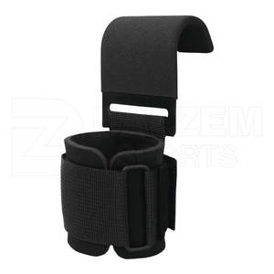 Premium Sports Power Training Pull Deadlifting Ganchos Correas Gimnasio Fitness Personalizable Máximo agarre Almohadillas de soporte Levantamiento de pesas - Product Image 3