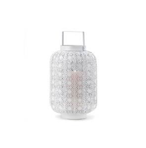 High Quality Iron <b>Moroccan</b> Lanterns Latest Style Handmade Silver Coated for Christmas Wedding & Event Good for Bedroom <b>Decor</b> - Product Image 3