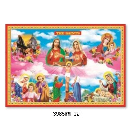 วอลเปเปอร์ติดผนังลายพระเยซูแบบมุสลิมสมัยใหม่ ขนาด 100x70 ซม.  งานศิลปะตกแต่งผนัง - Product Image 2