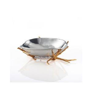 Cuencos de servicio de acero inoxidable hechos a mano de estilo clásico colores plateados y dorados desechables personalizados de fábrica al por mayor japonés - Product Image 3