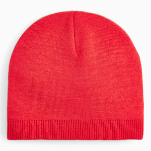Gorro de lana de Merino unisex 100%, gorros deportivos de punto de Color personalizado para adultos para la vida diaria, puño de Viaje de invierno, diseño acanalado - Product Image 2