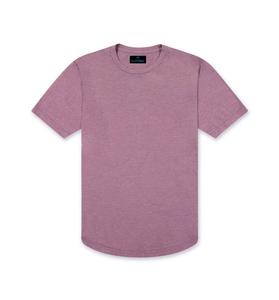 T-shirt Vintage en coton pour homme, vêtement de rue, blanc, violet, lourd, Pigment, teinture et lavage Enzyme - Product Image 4