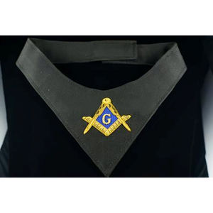 Masonic Master Mason Cravat bordado a mano de alta calidad personalizado a estrenar Venta caliente 2025 nuevo bordado Cravats - Product Image 5