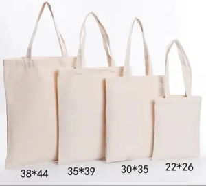 Bolsa de algodón ecológica con logotipo personalizado, lona impresa, elegante Bolsa duradera reutilizable para ir de compras, trabajo, escuela - Product Image 5