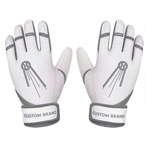 Guantes de Bateo de Béisbol de Marca Personalizada al por Mayor, Perfil de Palma Mínimo, Agarre Mejorado, Suministro al por Mayor, Guantes de Bateo de Softbol de Calidad Superior - Product Image 1