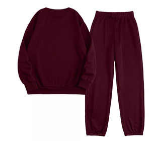 Conjuntos Deportivos de Sudadera y Pantalones de Felpa de Algodón Unisex Personalizados, Venta al por Mayor B2B, Ropa Deportiva de Corte Holgado, Fabricante de Marca Privada OEM - Product Image 3