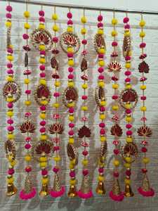 ชุดตกแต่งพวงดอกบัว 10 ชิ้น สำหรับตกแต่งงานแต่งงาน ดีวาลี ตกแต่งบ้าน วัด ของขวัญตกแต่งปีใหม่ - Product Image 4