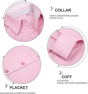 Camisa formal de fibra de algodón ajustada profesional de color sólido de alta calidad de diseño personalizado para mujeres blusas y Camisas de mujer - Product Image 5