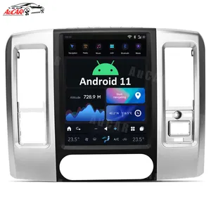 Aucar 12.1" Latest Android 11 Car Radio Stereo Multimedia DVD Player GPS Navigation For Dodge RAM 1500 Trucks 2 Seats 2009-2012