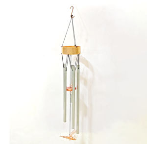 Carillon à vent en métal suspendu, décoration extérieure, ornement de jardin d'intérieur, cloche à vent musicale, décoration de maison, patio, balcon, cour - Product Image 1
