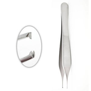 Pinzas Adson de Alta Calidad con Dientes para Uso Quirúrgico, Pinzas de Precisión de Acero Inoxidable, Aprobadas por ISO 13485 y CE, Clase I - Product Image 4