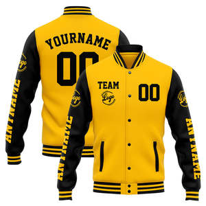 Chaqueta Universitaria Personalizada con Logotipo para Hombre, Nuevo Diseño, 100% Algodón, Lona Recubierta, Chaqueta Formal de Béisbol Universitaria - Product Image 5
