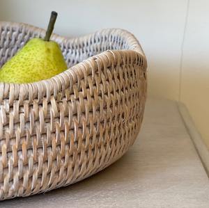 ตะกร้าหวายสานทรงหอยเชลล์ประดับอาหารธรรมชาติเป็นมิตรต่อสิ่งแวดล้อมสินค้าจากเวียดนาม - Product Image 3