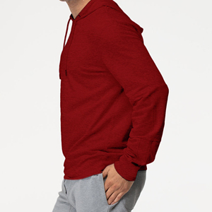 2026 nuevo invierno bien diseño hombres frente Logo largo polar hecho a medida pulóver Sudadera con capucha - Product Image 3