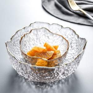 Bols de service en verre/bol en verre avec couvercle/bol à pâtes bol à salade ensemble de bol en mélamine ensembles de vaisselle bol à salade - Product Image 1