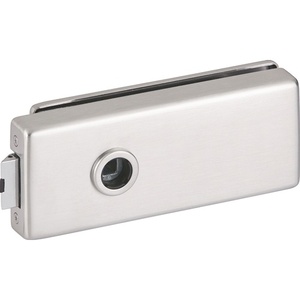 Serrure de porte en acier inoxydable OL-Genova avec finition mate en verre 6081 DIN Gauche/Droite sans HERMAT pour boulons de porte et de fenêtre - Product Image 1