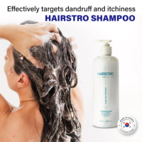 Champú Coreano HAIRSTRO 500ml Líquido Dermatológicamente Probado Nutrición del Cuero Cabelludo Fortalecimiento del Cabello Equilibrio del pH Concentrado