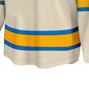 Camiseta de hockey sobre hielo con logotipo personalizado, camiseta de hockey sobre hielo de nuevo diseño de alta calidad, precio razonable, servicio OEM - Product Image 6