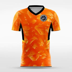 T-shirt de sport unisexe 100% coton respirant uni, maillot de football personnalisable avec nom et logo, impression par sublimation, manches courtes, entraînement - Product Image 4