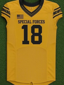 Maillot de football américain unisexe brodé USA, toutes équipes, respirant, manches courtes, haute qualité, vente en gros à prix réduit, livraison incluse - Product Image 4