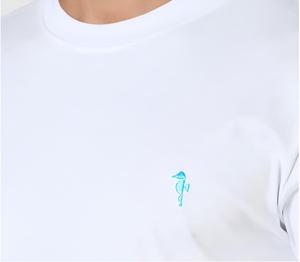 Camiseta italiana de algodón Premium transpirable duradero logotipo bordado gráfico informal para los días de verano blanco ODM camisas casuales Animal - Product Image 3