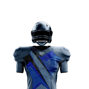 ชุดยูนิฟอร์มอเมริกันฟุตบอลคุณภาพสูง ผลิตจากโพลีเอสเตอร์ ออกแบบมาเพื่อประสิทธิภาพ ความยืดหยุ่น และความสบาย เหมาะสำหรับนักกีฬา - Product Image 5