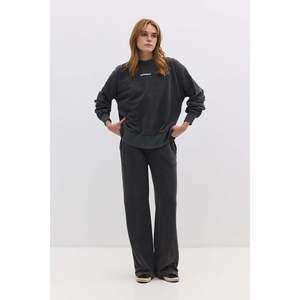 Faded Effect Daily 100% Cotton <b>Slogan</b> <b>Sweatshirt</b> - Product Image 4