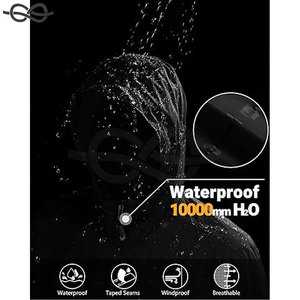 Veste de pluie pliable pour homme Outdoor Ventures Imperméable à capuche coupe-vent léger imperméable portable - Product Image 3