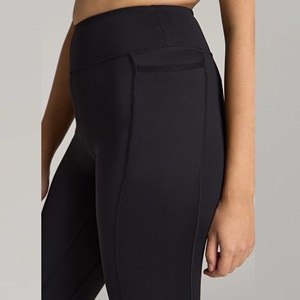 Leggings de Maternidad Cómodos, Suaves, de Cintura Alta, Transpirables y Ecológicos, Ajuste Ceñido, Spandex/Poliéster, Ropa Básica Sólida al por Mayor - Product Image 6