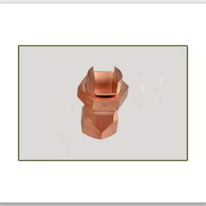 Conectores de Perno Dividido de Latón Pulido de Alta Calidad, Accesorios de Plomería Industriales Hembra Hechos a Medida - Product Image 2