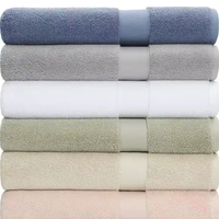 Large Cotton Disposable Quick-Dry Bath Towel for Hotel Use Round Shape Dyed Body After Bath or Shower by Harshit International