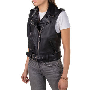 New Popular Collection Designs <b>Vest</b> Autumn <b>Winter</b> Soft & Warm Leather <b>Vest</b> Outdoor with Custom Embroidery Plus Size <b>Women</b> Jacket - Product Image 5