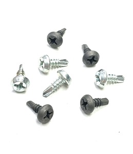 สกรูกรอบแผ่นฝ้าบุผนังสีดำ SDS ทำจากฟอสเฟต - Product Image 2