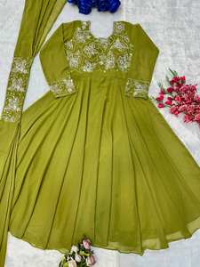 VESTIDO LOOK DE FIESTA DE DISEÑADOR CON TRABAJO DE BORDADO - Product Image 3