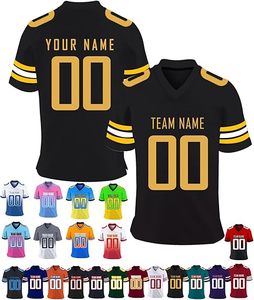 Maillot de football américain sublimé élégant sur mesure hommes et femmes maillot de football de l'équipe pour le sport - Product Image 4