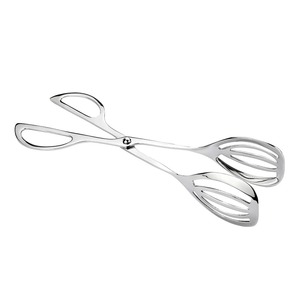 Finition Premium Métal Pâtisserie Pinces Buffet Ustensiles De Service Cuisine Cuisine Outils Pain Gâteau Salade BBQ Alimentaire Clip - Product Image 5