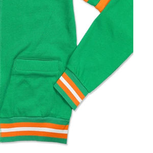 OEM Winter Thick <b>Long</b>-Sleeve V-neck <b>Cardigan</b> Sweater with Covered Button Closure Custom Logo Embroidery for Sororities - Product Image 2