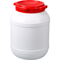 Bouteilles cylindriques en plastique à large ouverture Burkle GmbH pour le stockage et la collecte efficaces des liquides en vrac, destinées aux laboratoires et à l'industrie