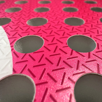 Raqueta de Pádel JAS Super Power-Pink, Raqueta de Alta Calidad de Fibra de Carbono + Superficie 3D, Raqueta de Tenis de Fibra de Carbono, Fábrica OEM