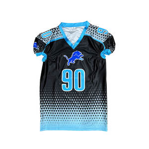 Uniforme de fútbol transpirable sublimado personalizado de alta calidad Diseño único Jersey Conjuntos de ropa deportiva Tallas grandes Precio de fábrica - Product Image 1